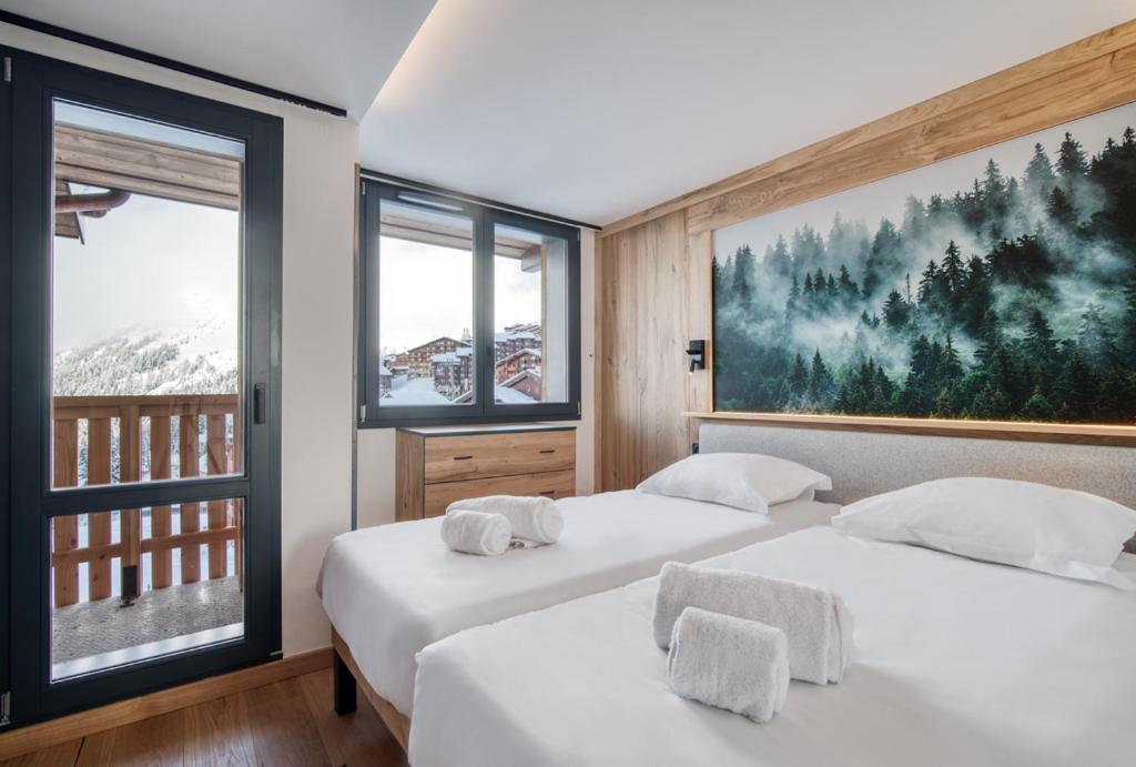 Chalet Hotel Turquoise La Plagne-Tarentaise エクステリア 写真