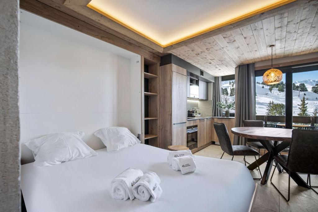 Chalet Hotel Turquoise La Plagne-Tarentaise エクステリア 写真